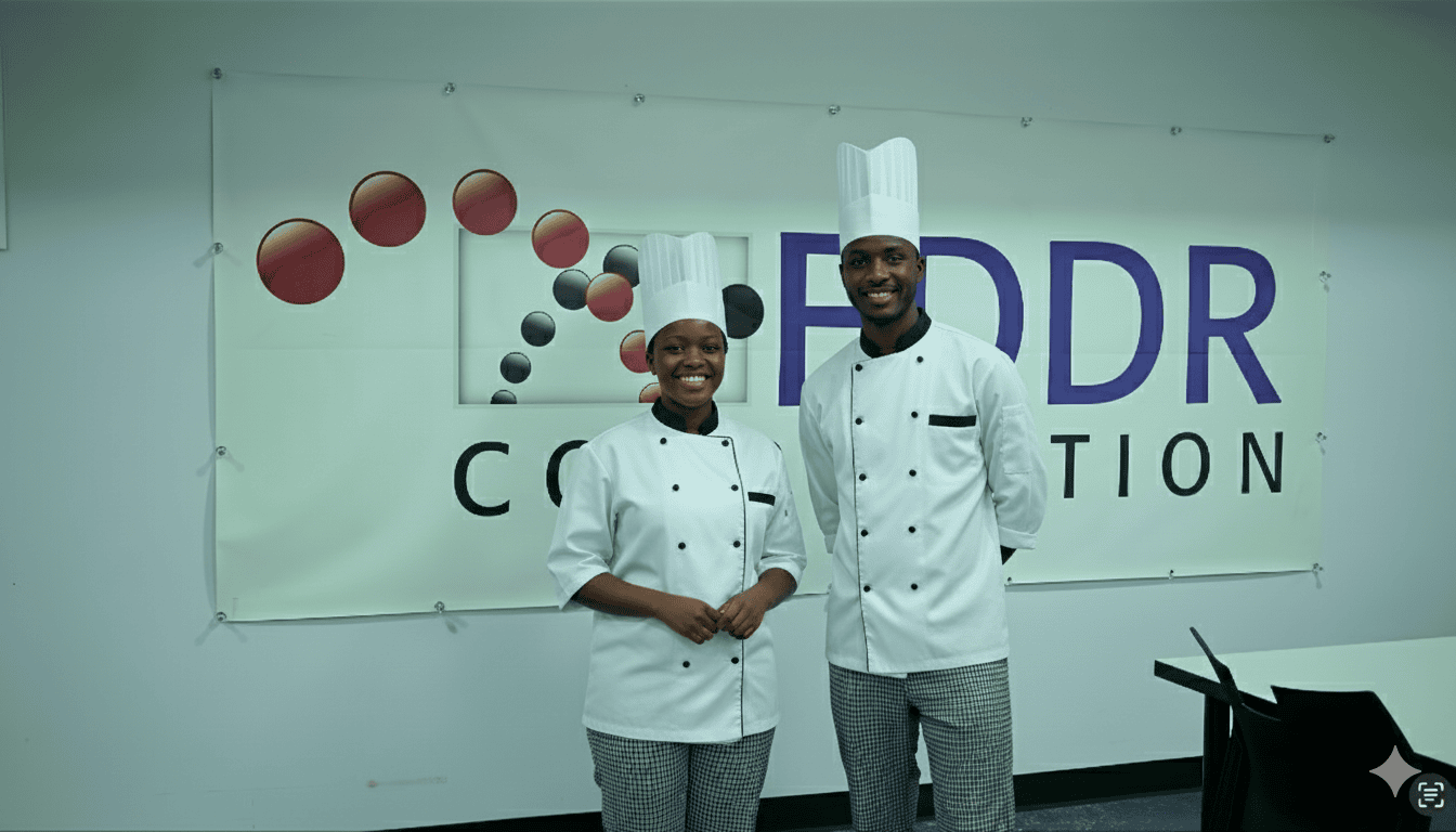 EDDR Culinary Training Students
